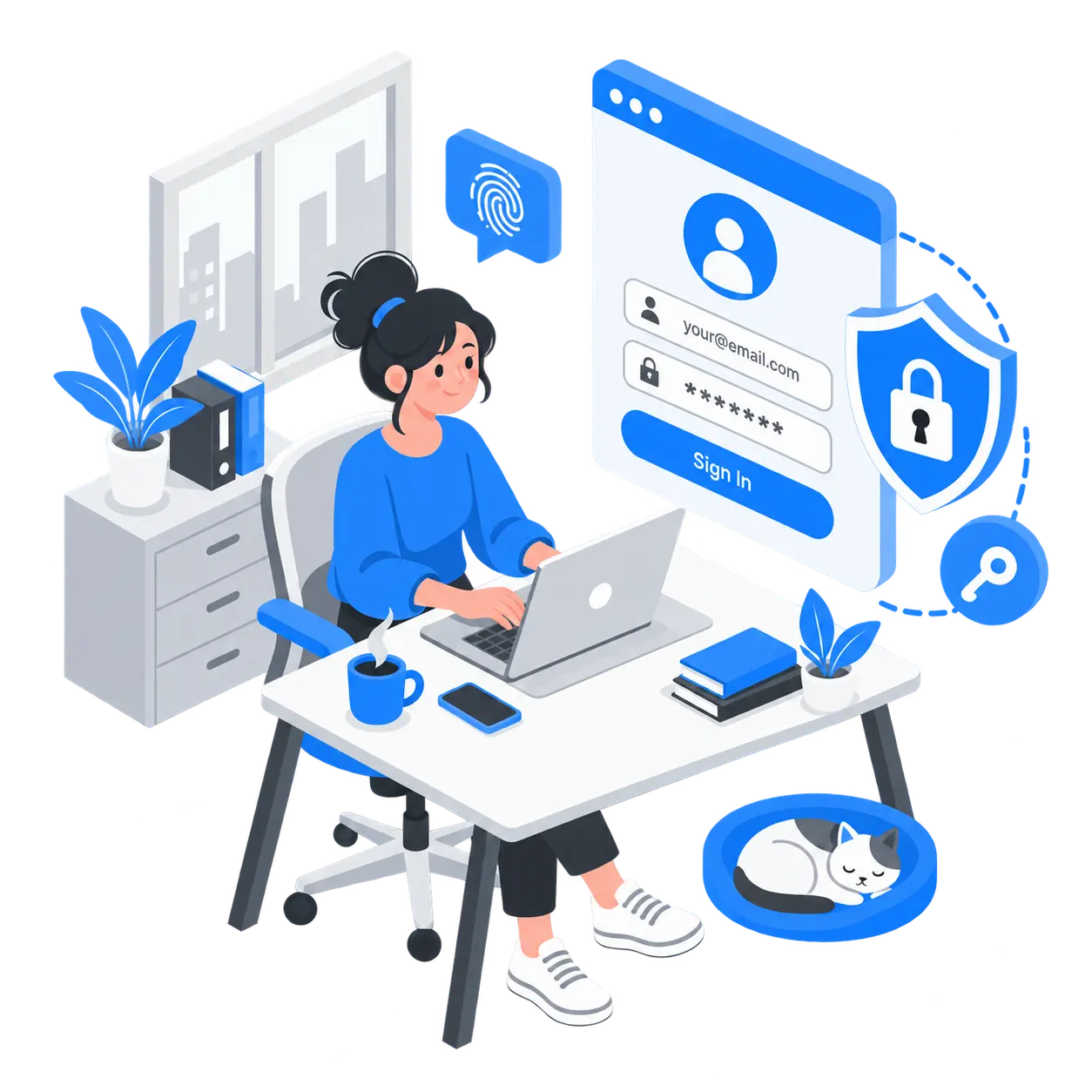 Login Illustration